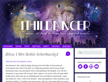 Tablet Screenshot of ithildancer.com